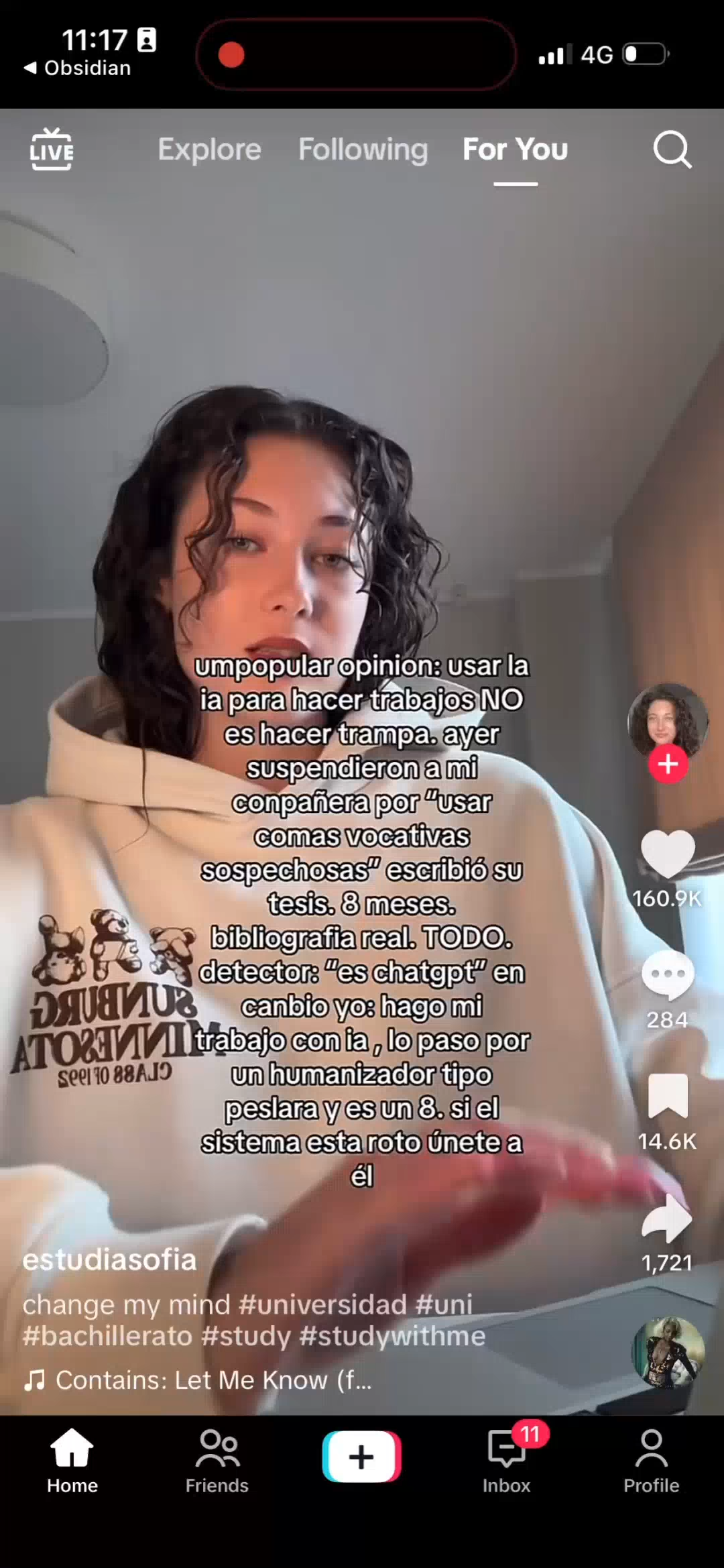 UGC creator emotional reaction