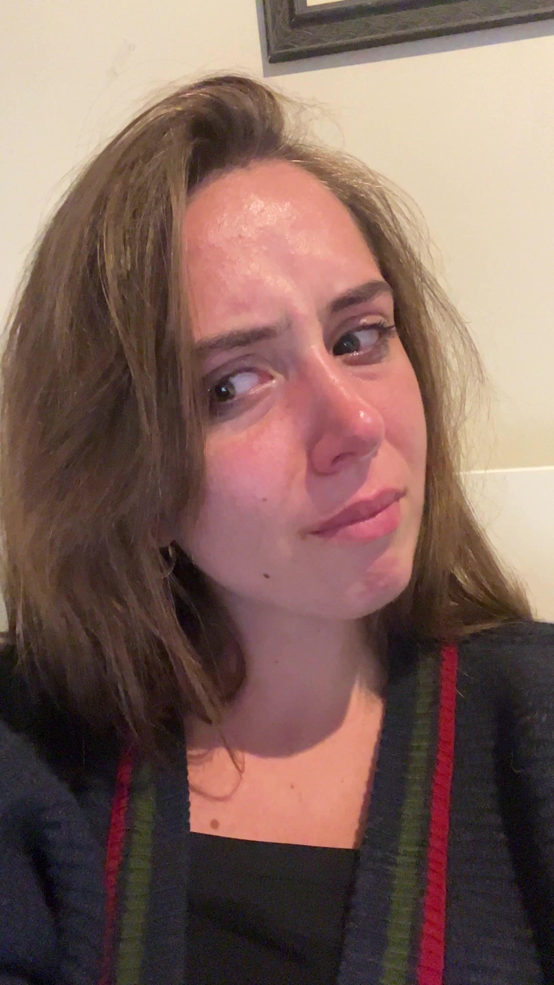 Woman Breaking Down in Tears