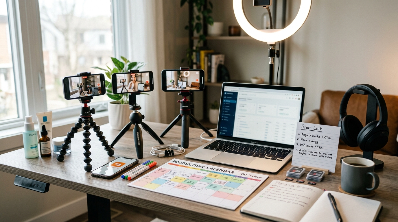 How to Get 100 UGC Videos a Month Under $1,000